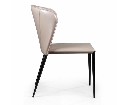 Стул Albert, кожа капучино, изображение 4 | Интернет магазин мебели и декора LifeDekor