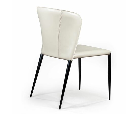 Стул Albert, кожа бежевый, изображение 6 | Интернет магазин мебели и декора LifeDekor