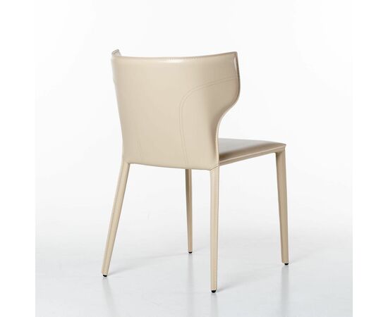 Стул Austin, кожа бежевый, изображение 4 | Интернет магазин мебели и декора LifeDekor
