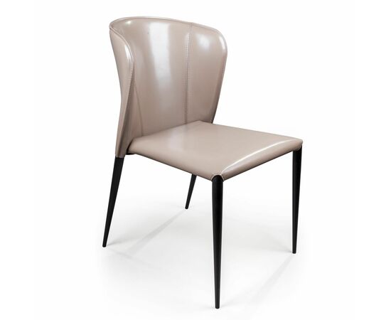 Стул Albert, кожа капучино, изображение 7 | Интернет магазин мебели и декора LifeDekor