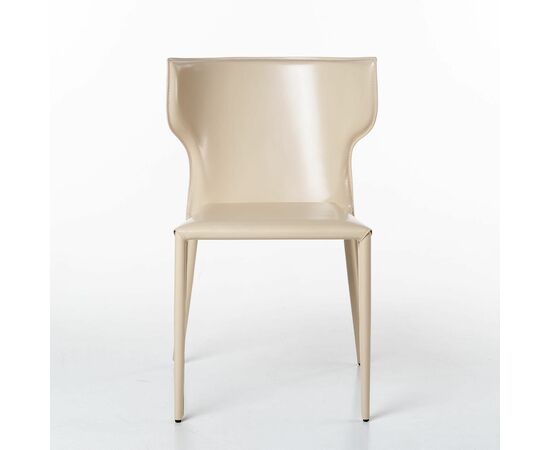 Стул Austin, кожа бежевый, изображение 3 | Интернет магазин мебели и декора LifeDekor