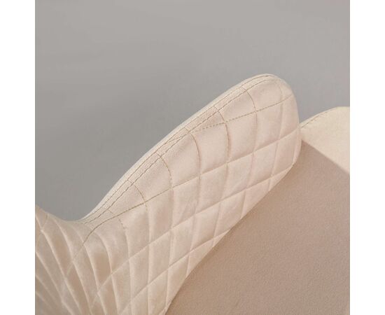 Стул полубарный Douglas, бархат бежевый, изображение 9 | Интернет магазин мебели и декора LifeDekor