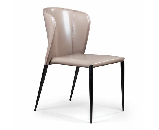Стул Albert, кожа капучино, изображение 2 | Интернет магазин мебели и декора LifeDekor