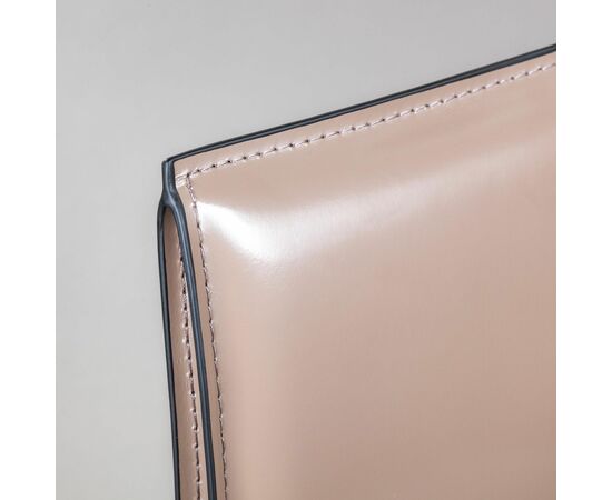 Стул с подлокотниками Barrie, кожа капучино, изображение 7 | Интернет магазин мебели и декора LifeDekor