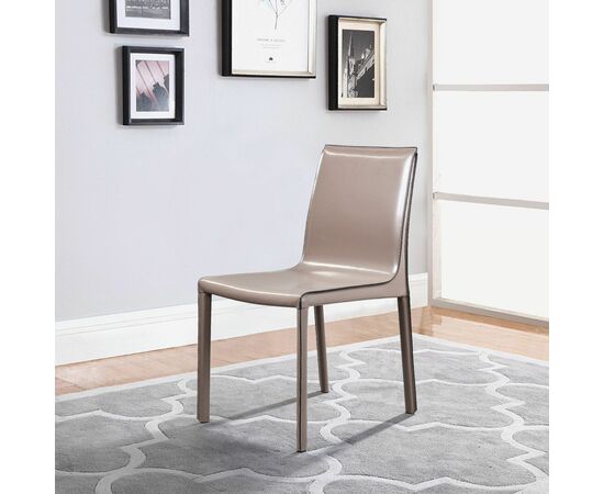 Стул Barrie, кожа капучино | Интернет магазин мебели и декора LifeDekor