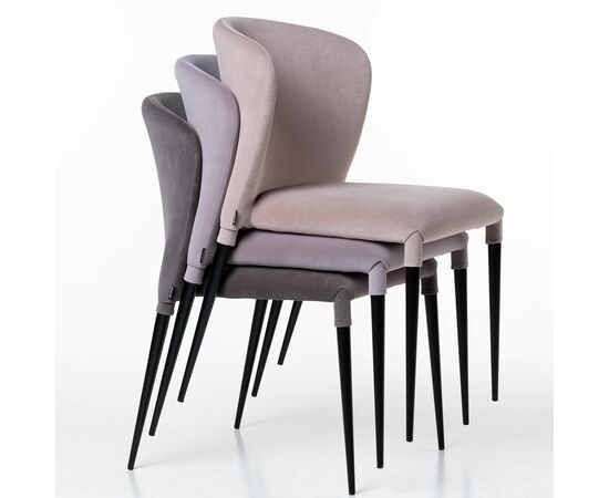 Стул Albert в шортиках, антрацит, изображение 9 | Интернет магазин мебели и декора LifeDekor