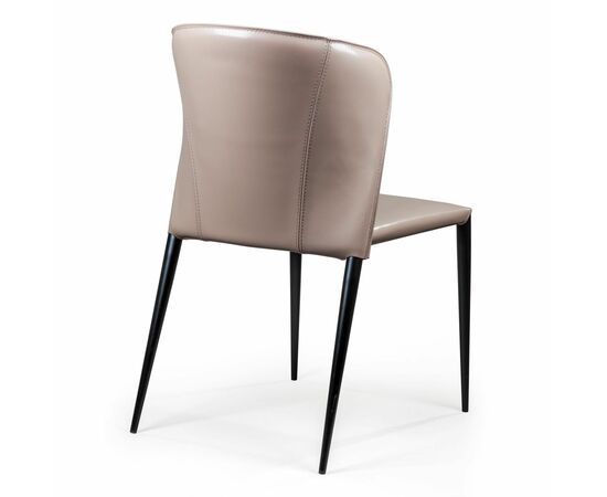 Стул Albert, кожа капучино, изображение 6 | Интернет магазин мебели и декора LifeDekor
