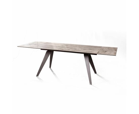 Стол раскладной Grant (160+80), мрамор испанская керамика светлый, изображение 8 | Интернет магазин мебели и декора LifeDekor