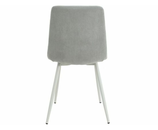 Стул «Чили», микровелюр Вивальди 06, каркас белый, изображение 7 | Интернет магазин мебели и декора LifeDekor