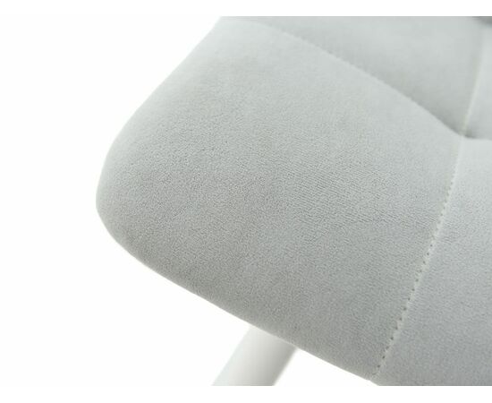 Стул «Чили», микровелюр Вивальди 06, каркас белый, изображение 11 | Интернет магазин мебели и декора LifeDekor