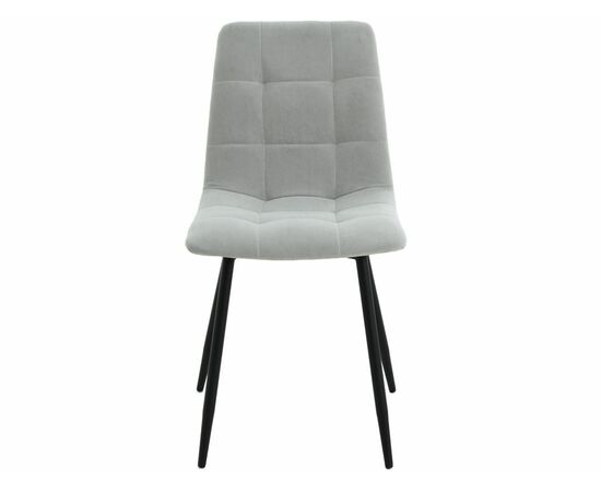 Стул «Чили», микровелюр Вивальди 06, каркас черный, изображение 4 | Интернет магазин мебели и декора LifeDekor