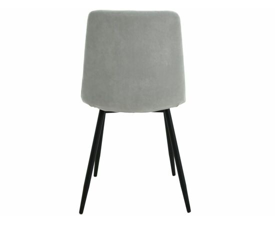 Стул «Чили», микровелюр Вивальди 06, каркас черный, изображение 7 | Интернет магазин мебели и декора LifeDekor