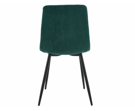 Стул «Чили», микровелюр Вивальди 11, каркас черный, изображение 7 | Интернет магазин мебели и декора LifeDekor