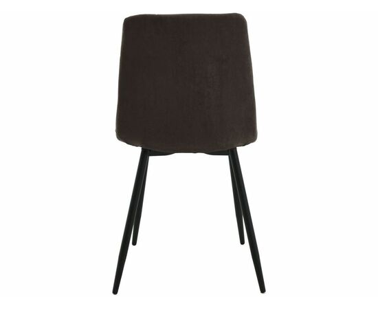 Стул «Чили», микровелюр Вивальди 24, каркас черный, изображение 7 | Интернет магазин мебели и декора LifeDekor