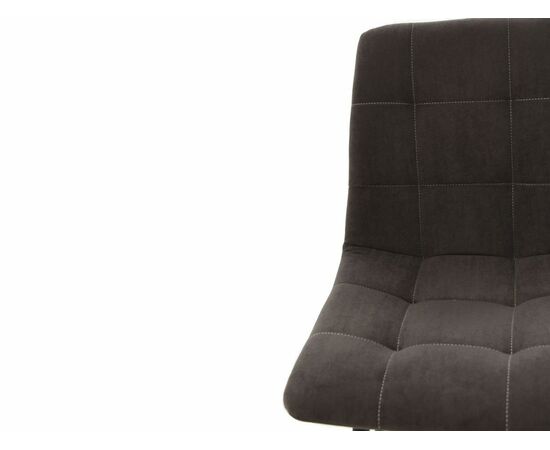 Стул «Чили», микровелюр Вивальди 24, каркас черный, изображение 8 | Интернет магазин мебели и декора LifeDekor