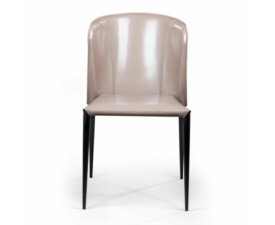 Стул Albert, кожа капучино, изображение 3 | Интернет магазин мебели и декора LifeDekor