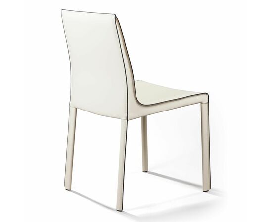 Стул Barrie, кожа бежевый, изображение 6 | Интернет магазин мебели и декора LifeDekor