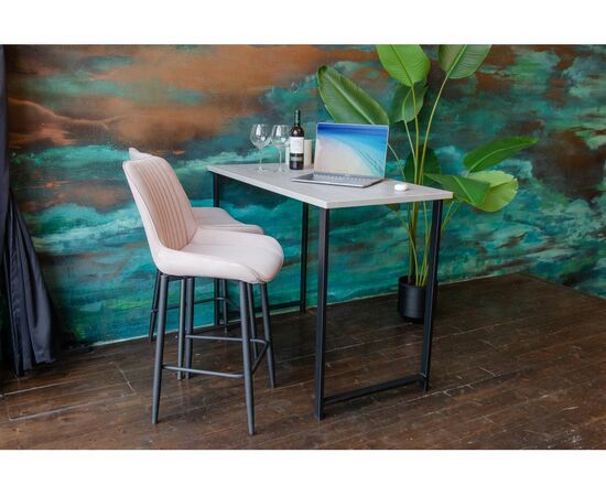 Стол деревянный Дилан Лофт 120х60х90 бетон, изображение 6 | Интернет магазин мебели и декора LifeDekor