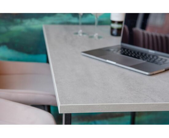 Стол деревянный Дилан Лофт 120х60х90 бетон, изображение 7 | Интернет магазин мебели и декора LifeDekor