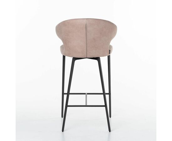 Стул полубарный Richard, замша бежевый, изображение 5 | Интернет магазин мебели и декора LifeDekor