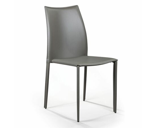 Стул Rolf, кожа тауп, изображение 2 | Интернет магазин мебели и декора LifeDekor