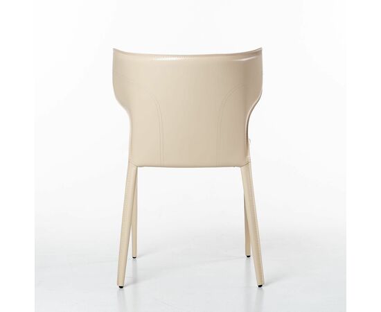 Стул Austin, кожа бежевый, изображение 7 | Интернет магазин мебели и декора LifeDekor