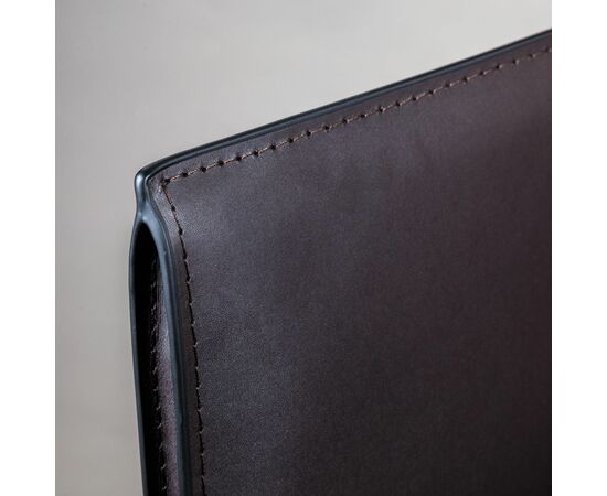 Стул полубарный Barrie, кожа коричневый, изображение 8 | Интернет магазин мебели и декора LifeDekor