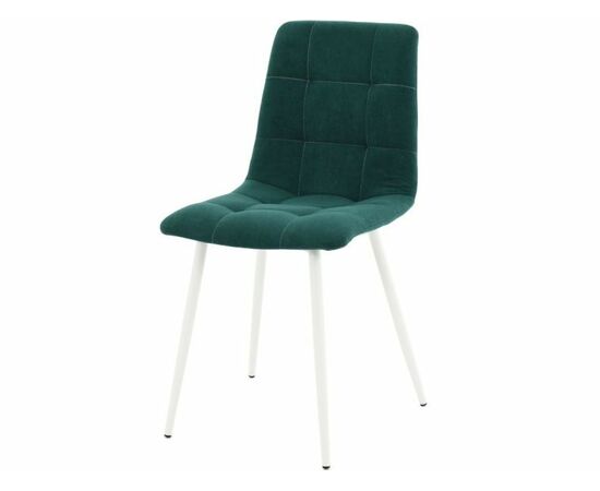 Стул «Чили», микровелюр Вивальди 11, каркас белый | Интернет магазин мебели и декора LifeDekor