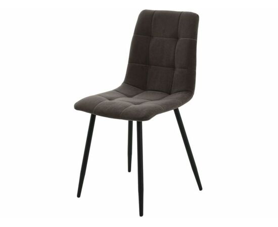 Стул «Чили», микровелюр Вивальди 24, каркас черный | Интернет магазин мебели и декора LifeDekor