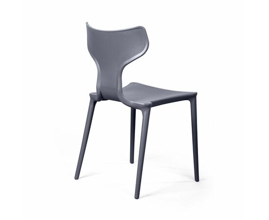 Стул Enzo, первичный пластик серый, изображение 6 | Интернет магазин мебели и декора LifeDekor