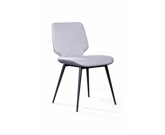 Стул Adam, рогожка комби серый, изображение 3 | Интернет магазин мебели и декора LifeDekor