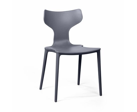 Стул Enzo, первичный пластик серый | Интернет магазин мебели и декора LifeDekor