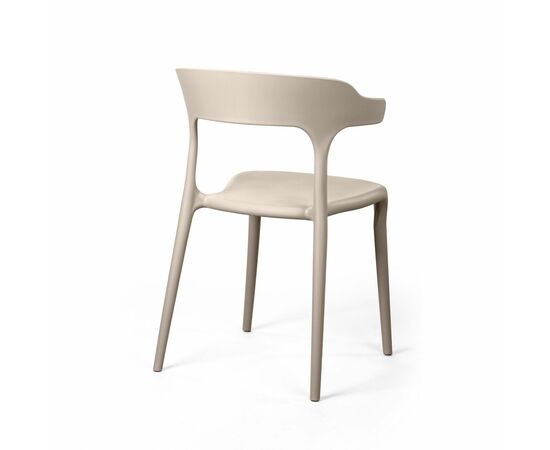 Стул Leo, первичный пластик бежевый, изображение 7 | Интернет магазин мебели и декора LifeDekor