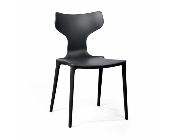 Стул Enzo, первичный пластик черный, изображение 3 | Интернет магазин мебели и декора LifeDekor