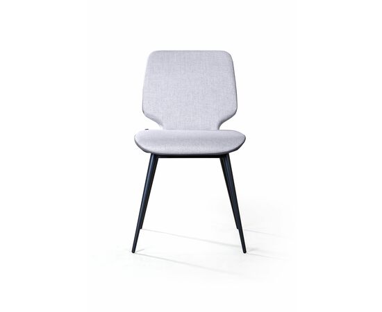 Стул Adam, рогожка комби серый, изображение 4 | Интернет магазин мебели и декора LifeDekor