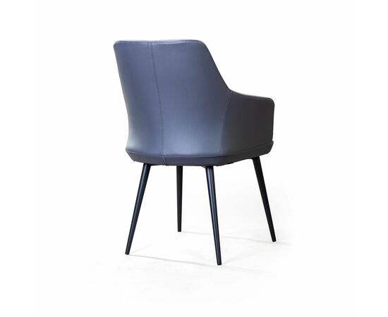 Стул с подлокотниками Frank, рогожка комби серый, изображение 6 | Интернет магазин мебели и декора LifeDekor