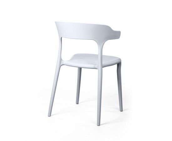 Стул Leo, первичный пластик белый, изображение 6 | Интернет магазин мебели и декора LifeDekor
