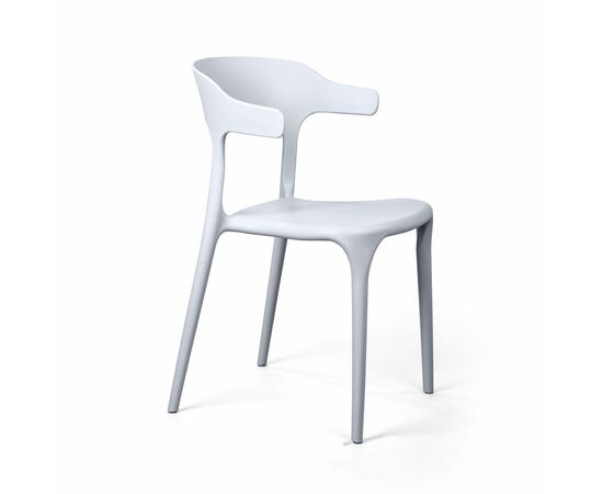Стул Leo, первичный пластик белый | Интернет магазин мебели и декора LifeDekor