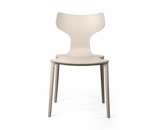 Стул Enzo, первичный пластик бежевый, изображение 4 | Интернет магазин мебели и декора LifeDekor