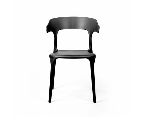 Стул Leo, первичный пластик черный, изображение 4 | Интернет магазин мебели и декора LifeDekor