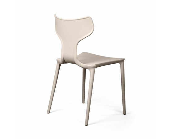 Стул Enzo, первичный пластик бежевый | Интернет магазин мебели и декора LifeDekor