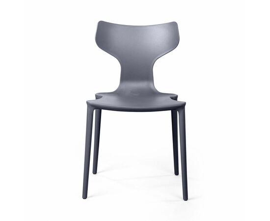 Стул Enzo, первичный пластик серый, изображение 4 | Интернет магазин мебели и декора LifeDekor