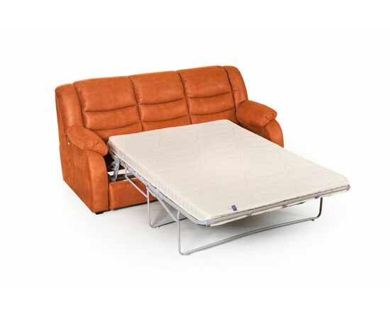 Ridberg диван-кровать прямой замша рыжий, изображение 5 | Интернет магазин мебели и декора LifeDekor