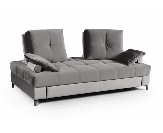 Reef диван-кровать велюр серый, изображение 7 | Интернет магазин мебели и декора LifeDekor