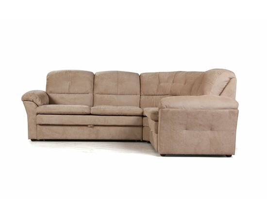 Diamante диван-кровать угловой велюр бежевый, изображение 4 | Интернет магазин мебели и декора LifeDekor