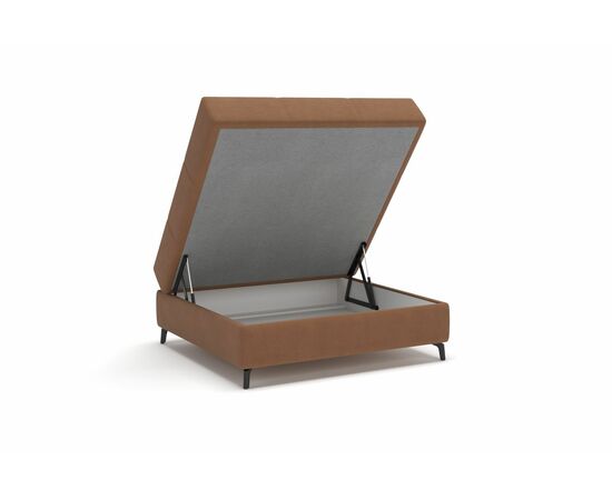 Reef кресло с ящиком замша рыжий, изображение 2 | Интернет магазин мебели и декора LifeDekor