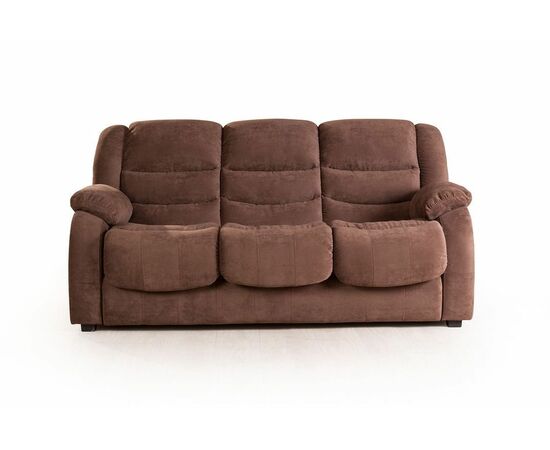 Ridberg 2 диван-кровать прямой велюр шоколад, изображение 2 | Интернет магазин мебели и декора LifeDekor