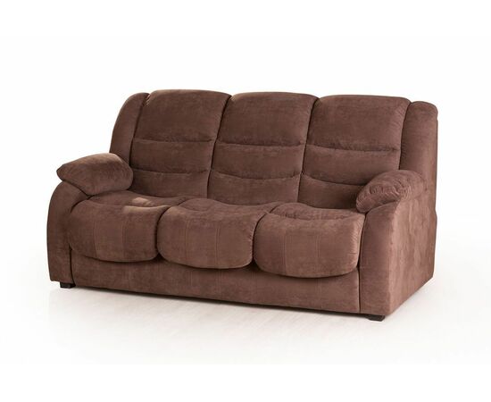 Ridberg 2 диван-кровать прямой велюр шоколад, изображение 3 | Интернет магазин мебели и декора LifeDekor