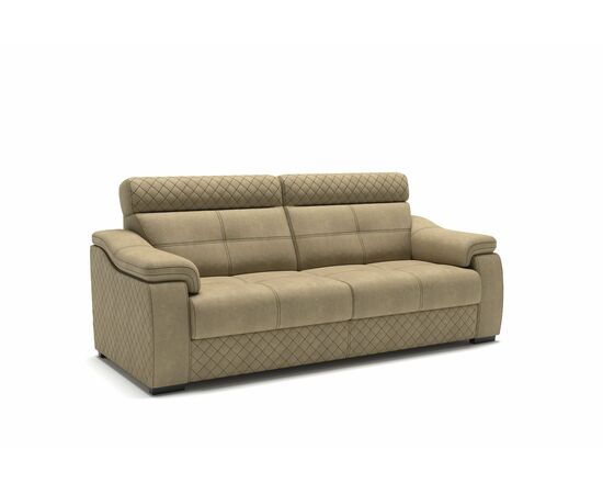 Boston NEW диван-кровать прямой замша бежевый, изображение 2 | Интернет магазин мебели и декора LifeDekor