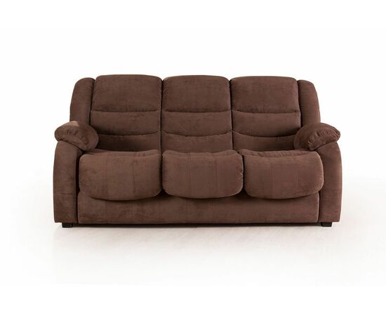 Ridberg 2 диван-кровать прямой велюр шоколад, изображение 4 | Интернет магазин мебели и декора LifeDekor